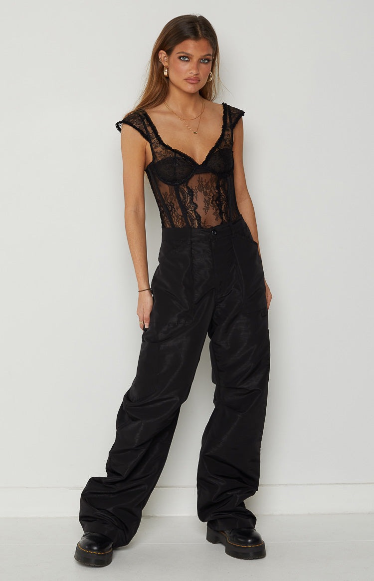 Lioness Miami Vice Onyx Swish Pants