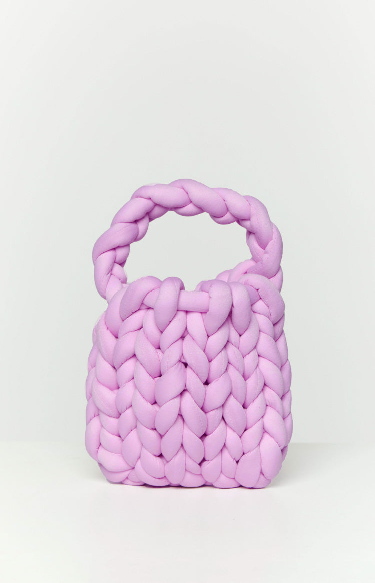 Marta Purple Crochet Bag