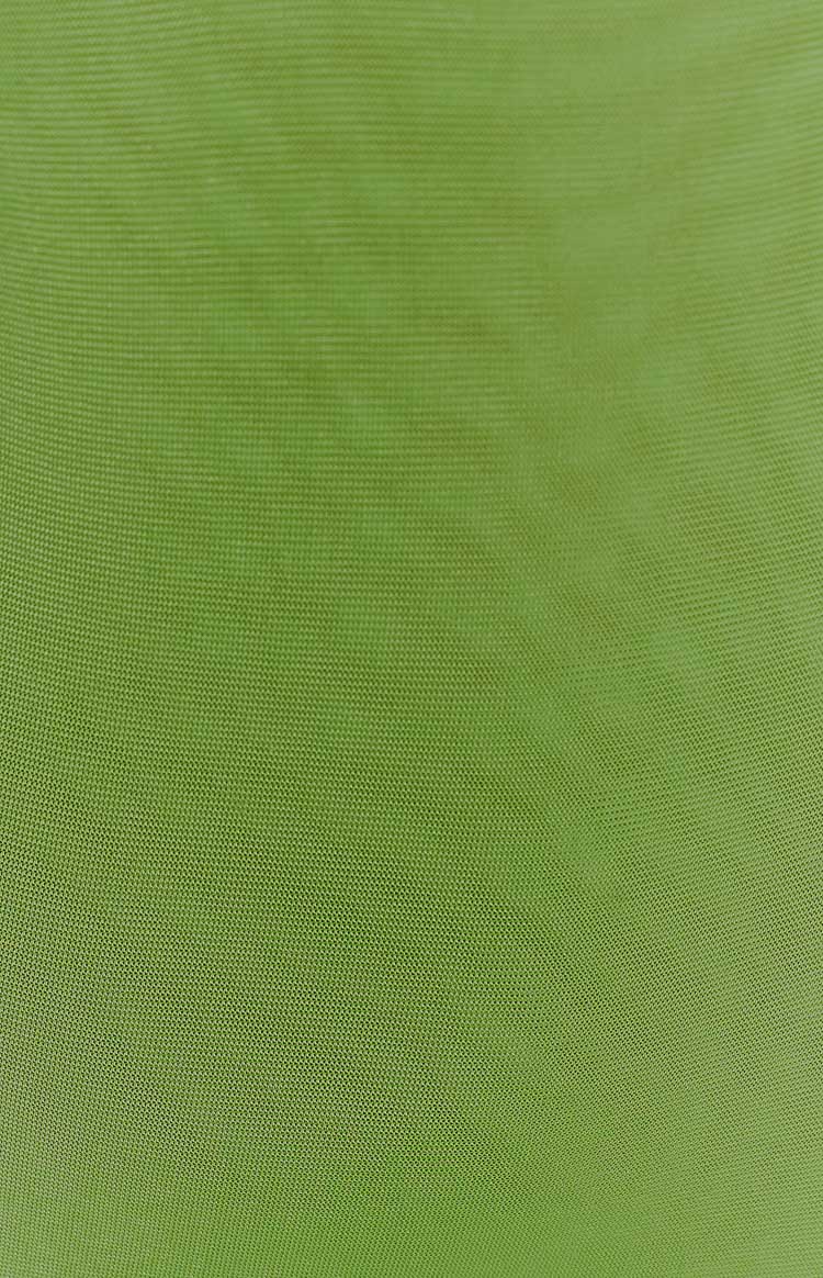 Katya Green Mesh Midi Dress