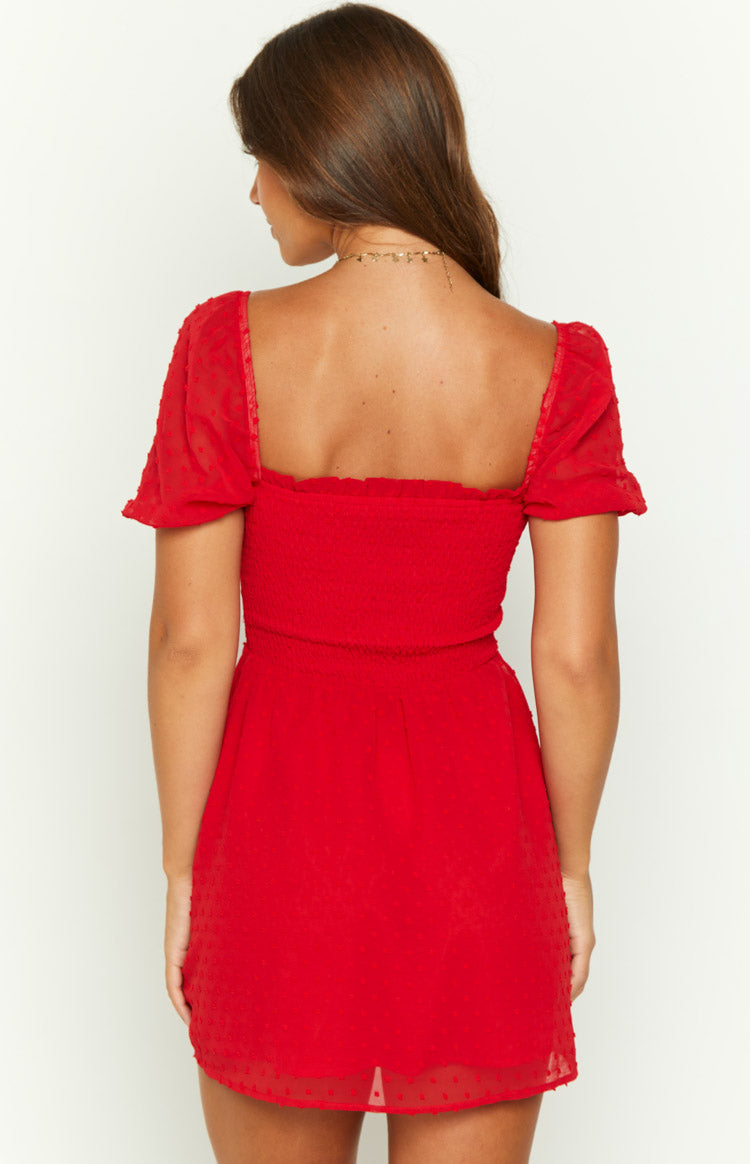 Noel Red Mini Dress