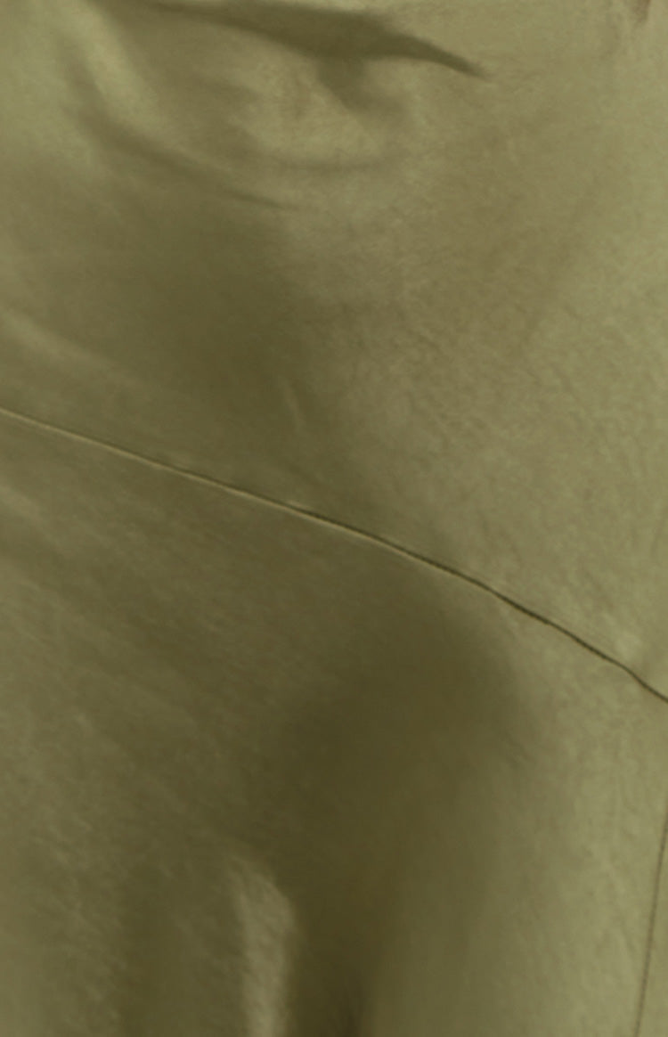 Ariella Olive Midi Dress