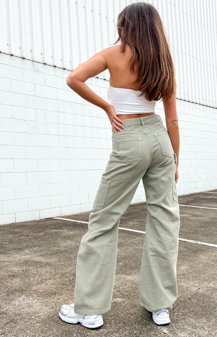 Lioness Miami Vice Light Khaki Pants