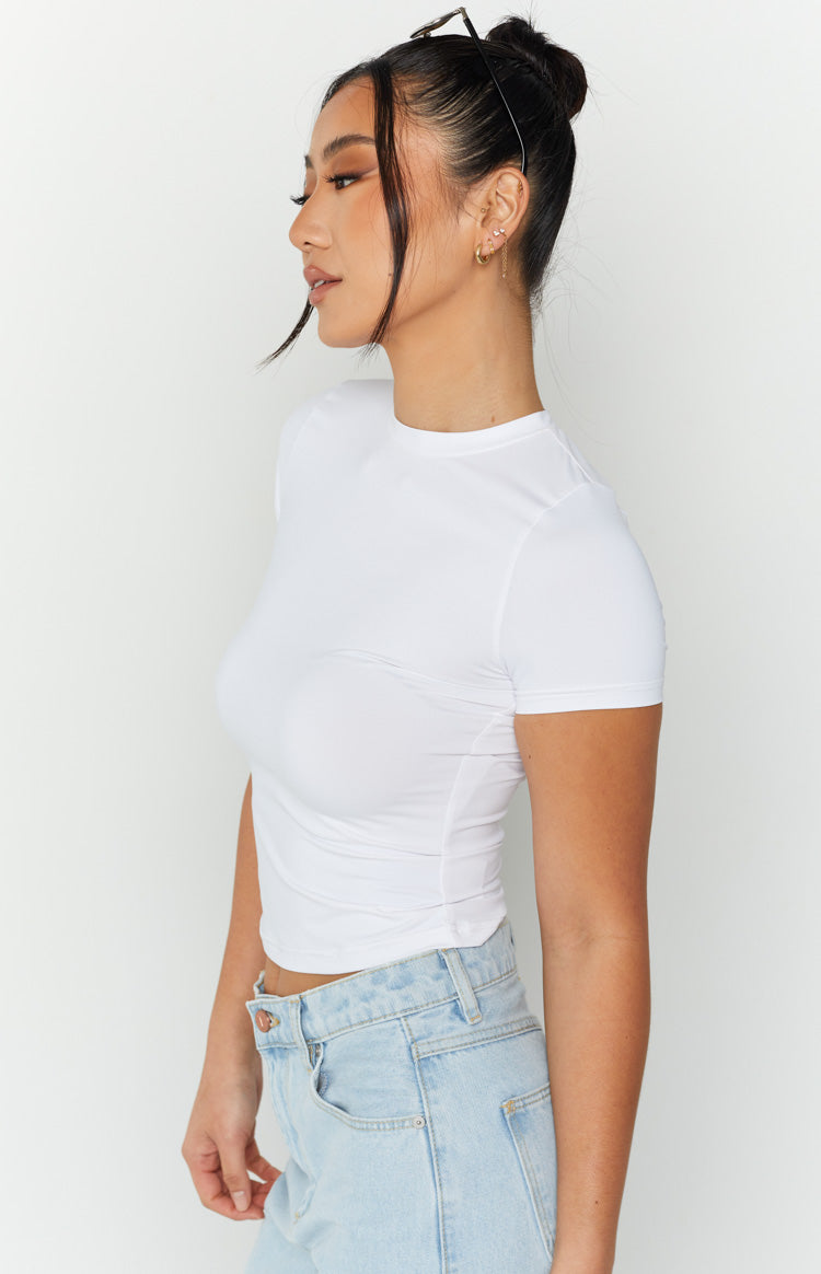 Albertine White Tee