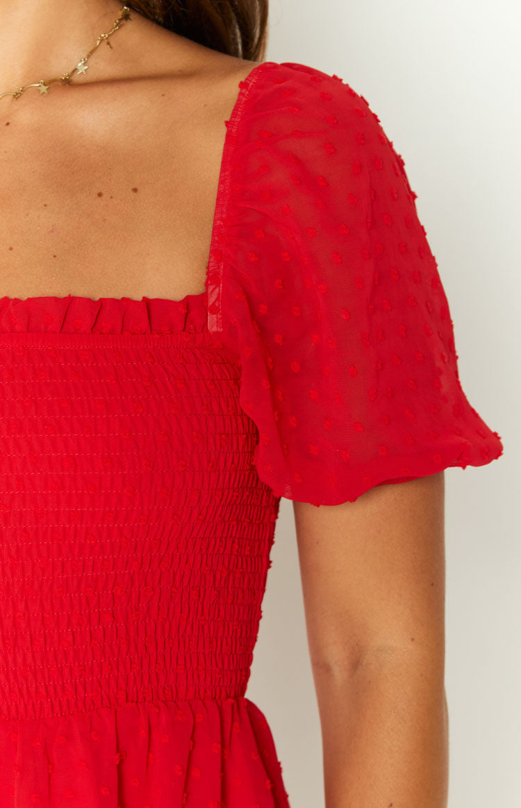Noel Red Mini Dress