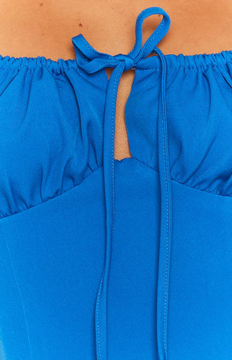 Rhodes Blue Mini Dress