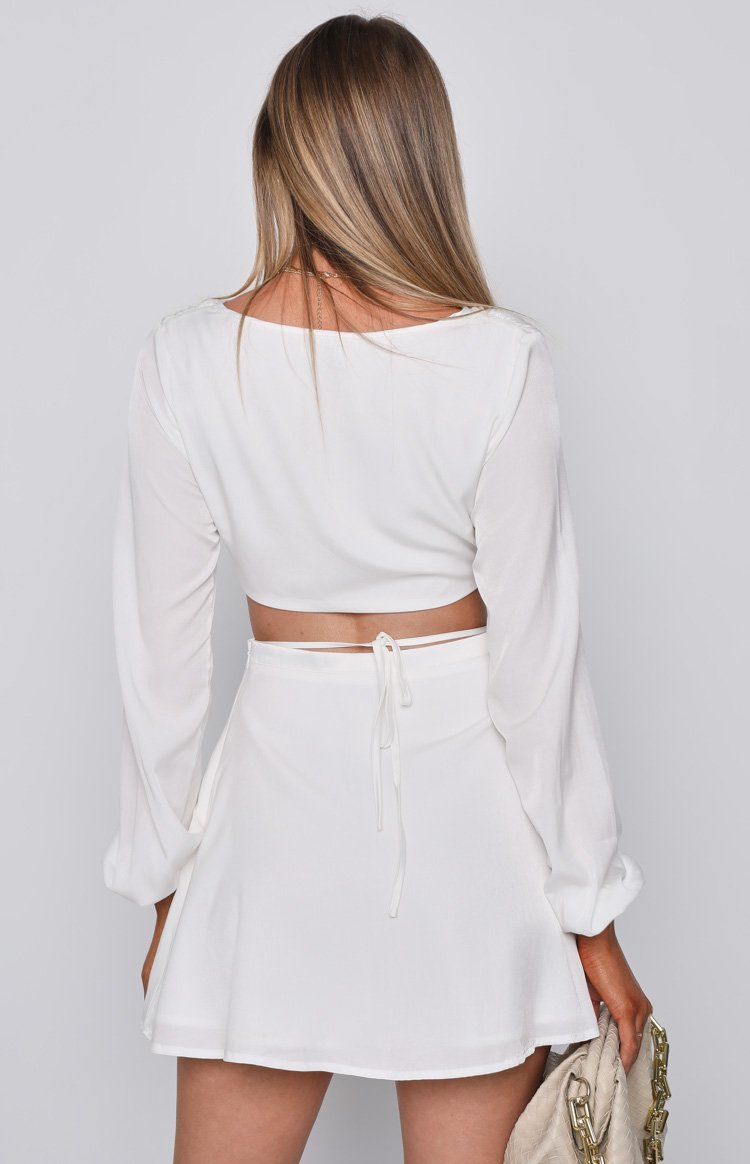 Jupiter White Mini Dress