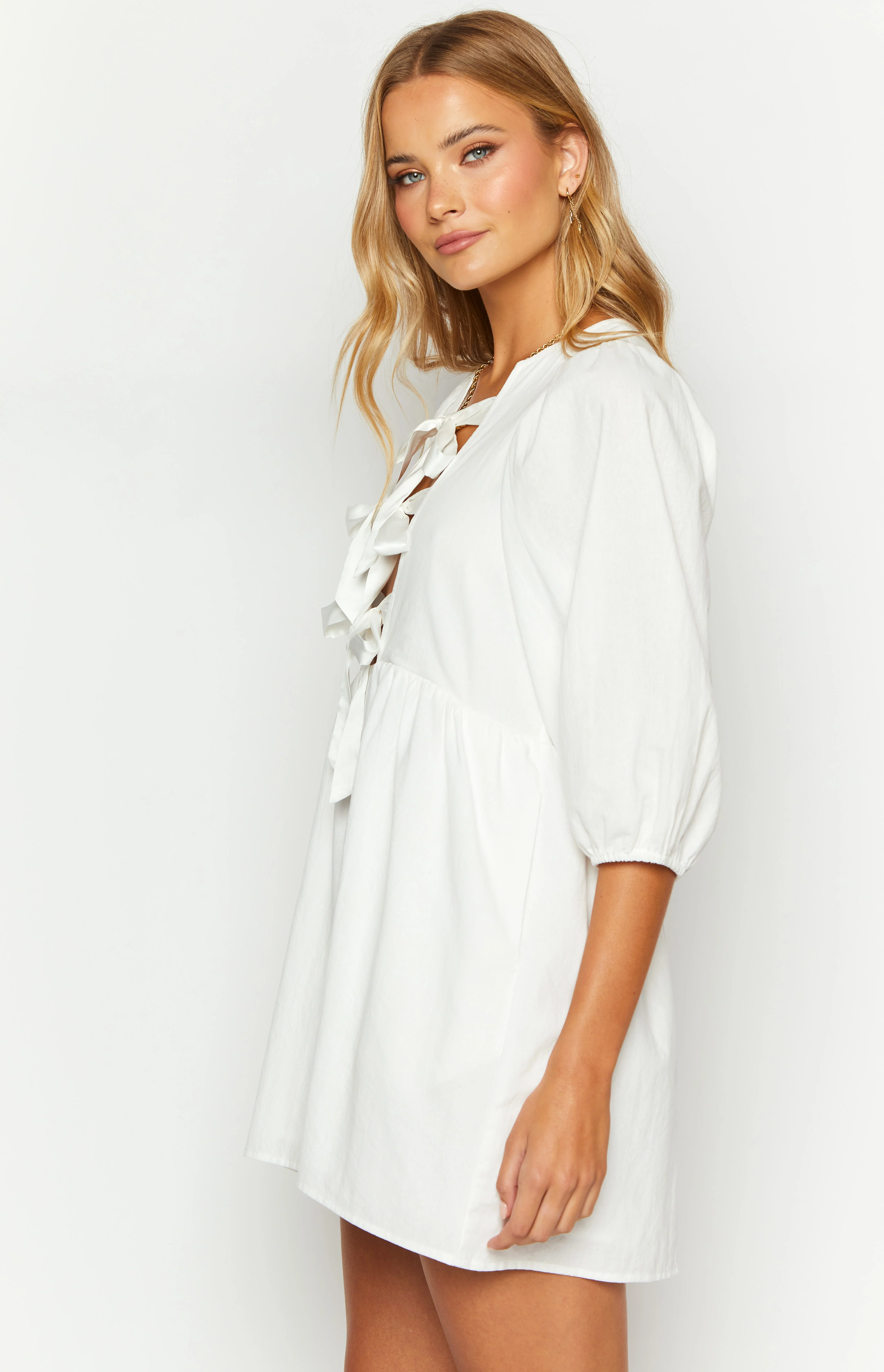 Issy White Mini Dress