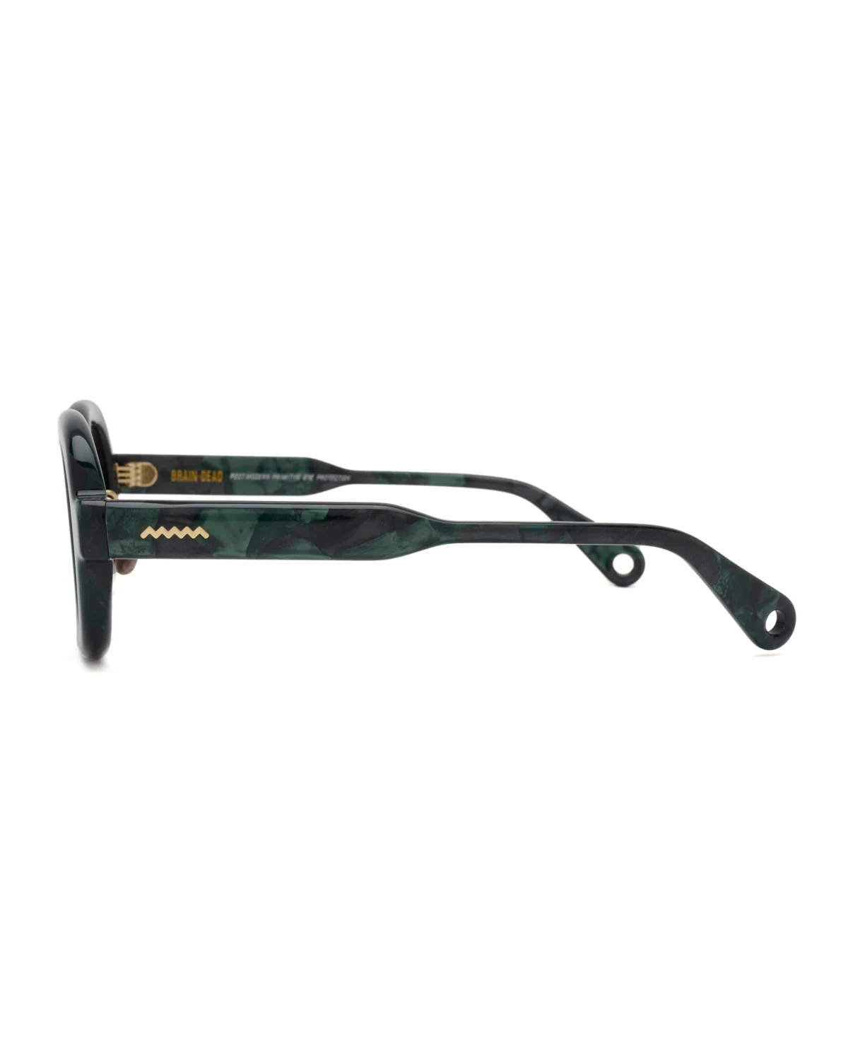 Newman Post Modern Primitive Eye Protection - Green Pearl