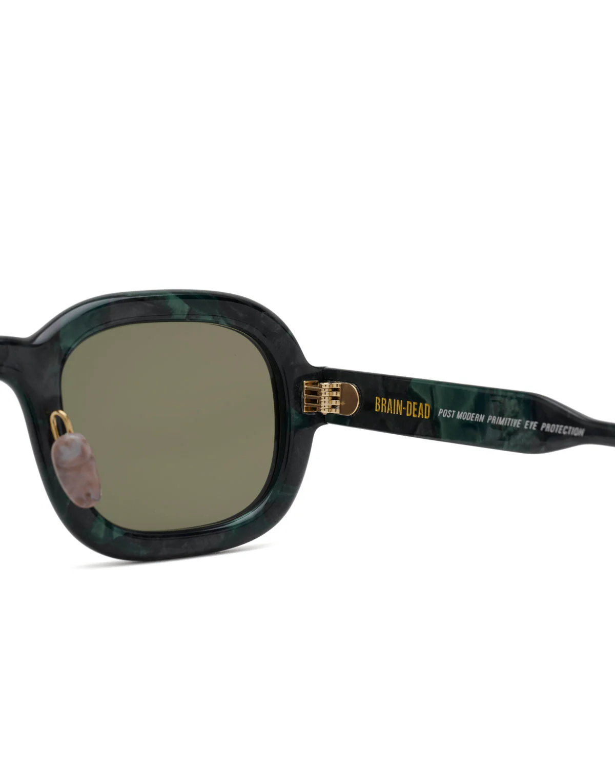 Newman Post Modern Primitive Eye Protection - Green Pearl