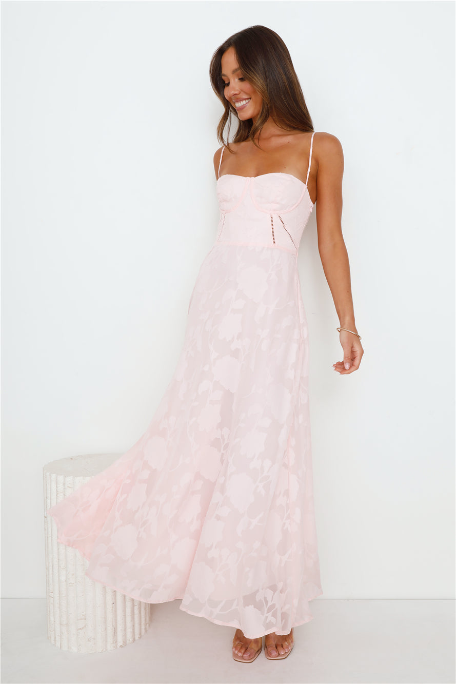 Softest Sand Maxi Dress Pink - luluinthesky