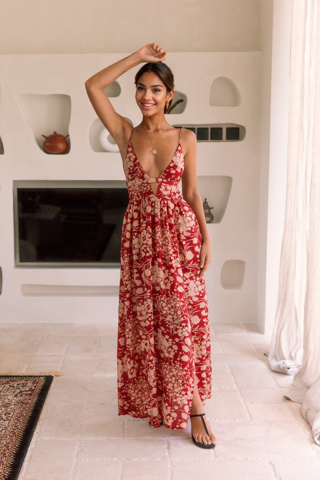 Explore The Colours Maxi Dress - luluinthesky