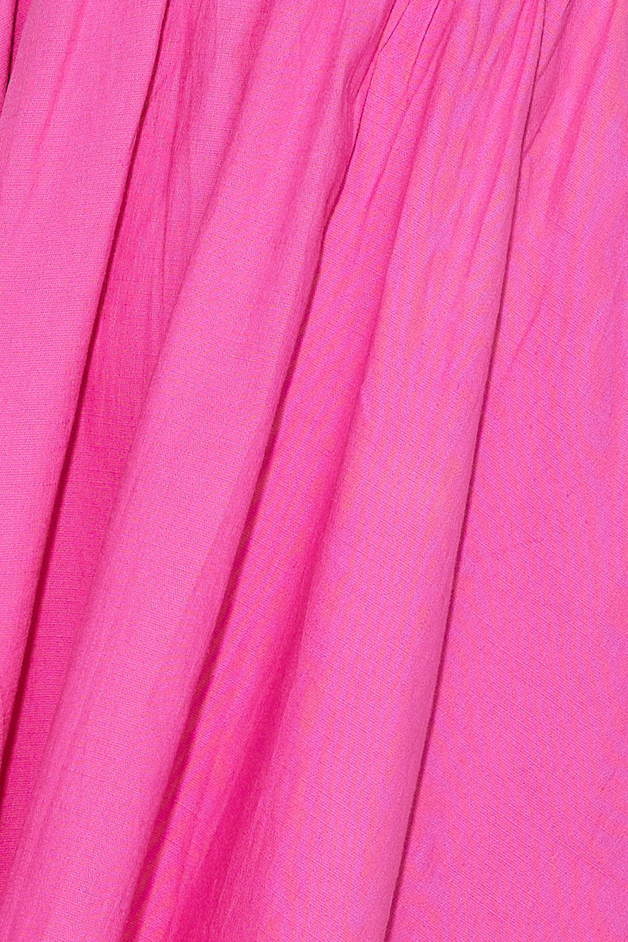 Ready For Brunch Mini Dress Hot Pink - luluinthesky