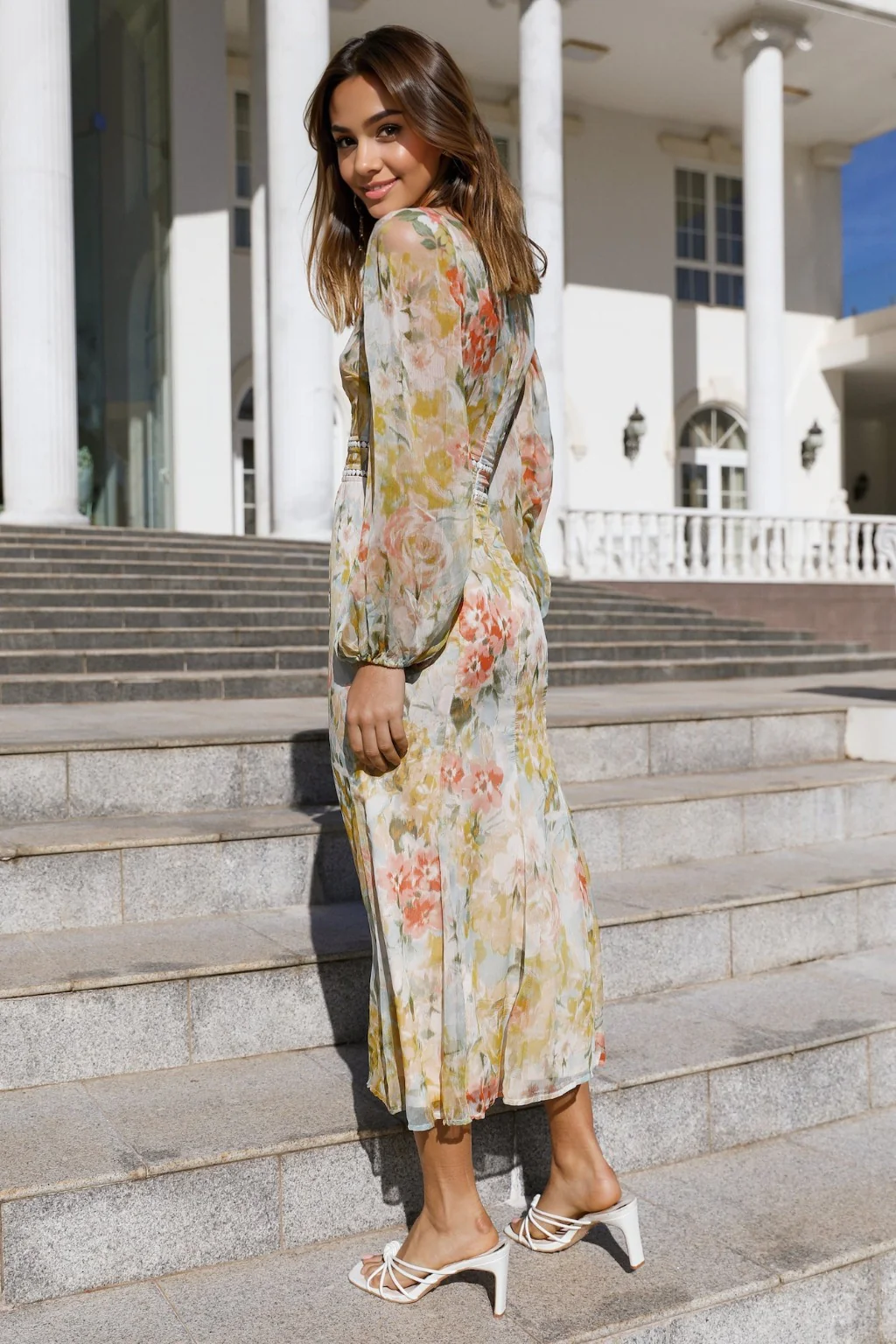 Meadow Wanderer Midi Dress - luluinthesky