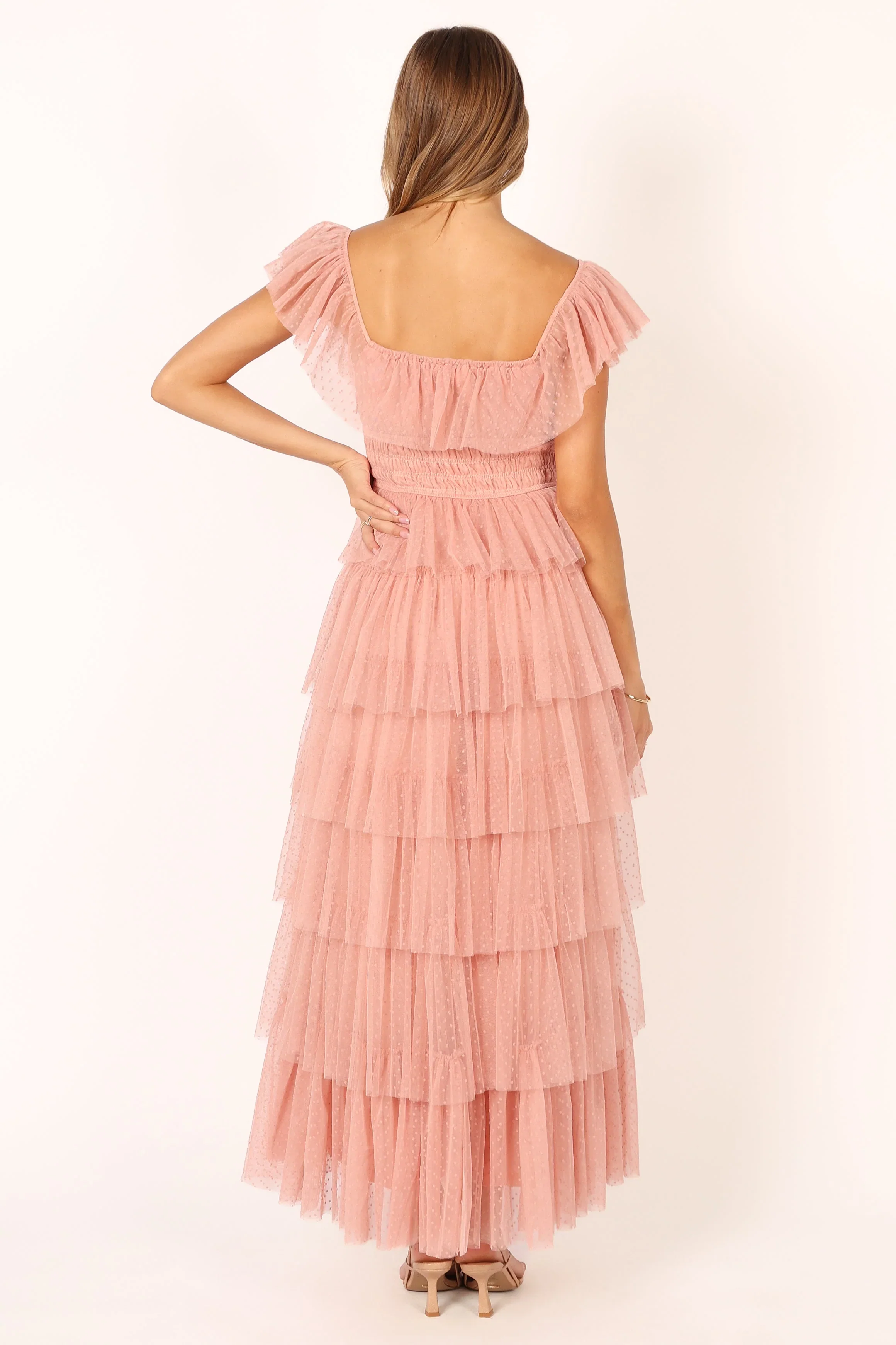Belle Maxi Dress - Blush - luluinthesky