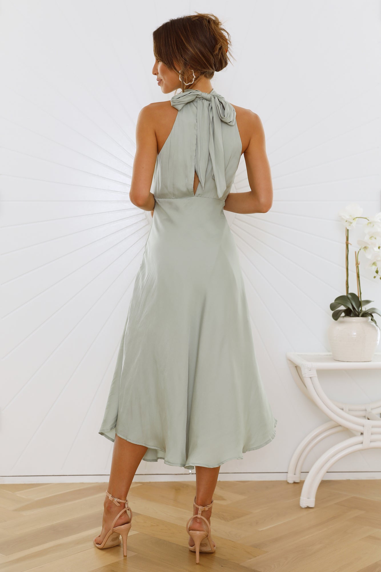 No Tears Here Maxi Dress Sage - luluinthesky