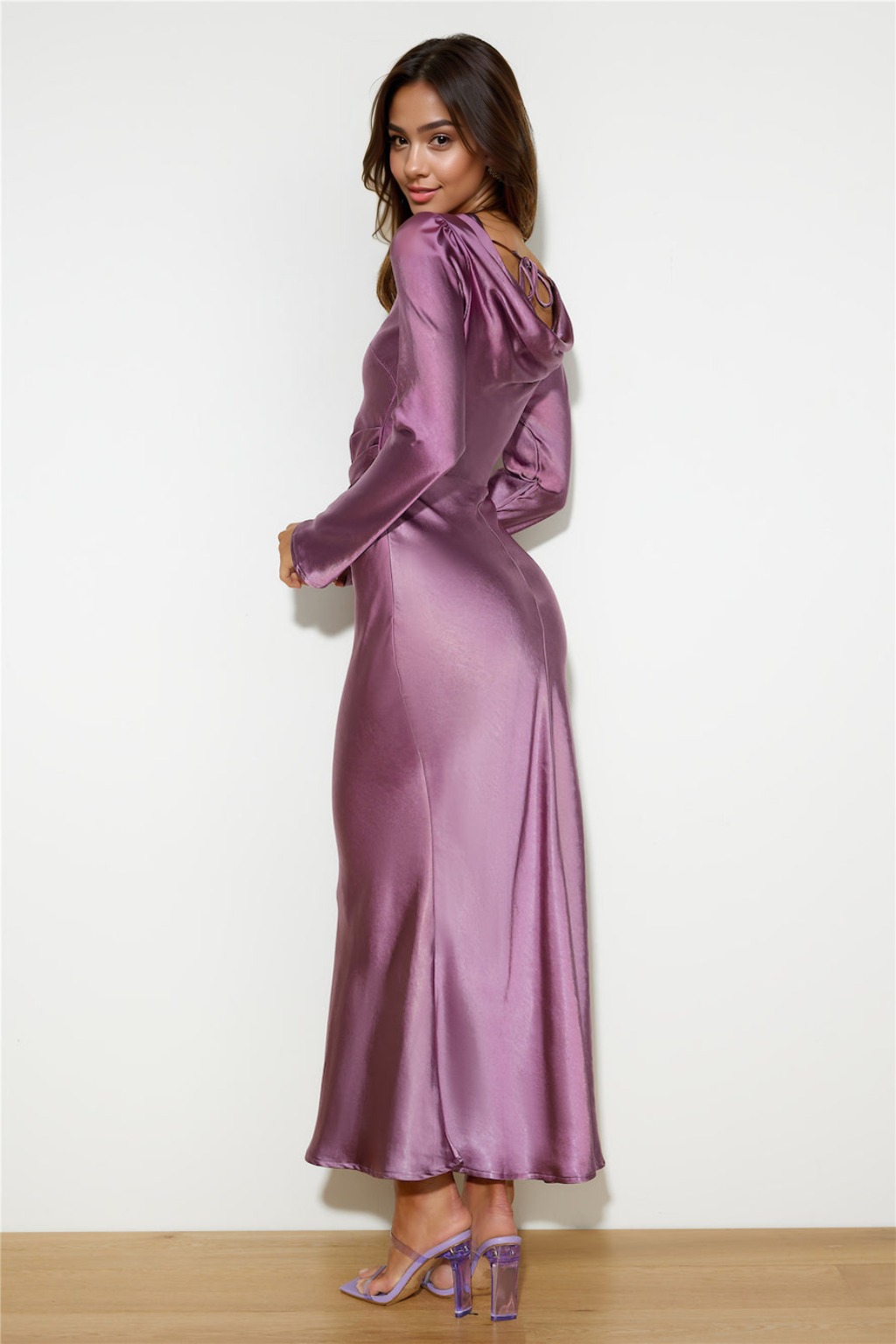 Classy Vibe Maxi Dress Grape - luluinthesky