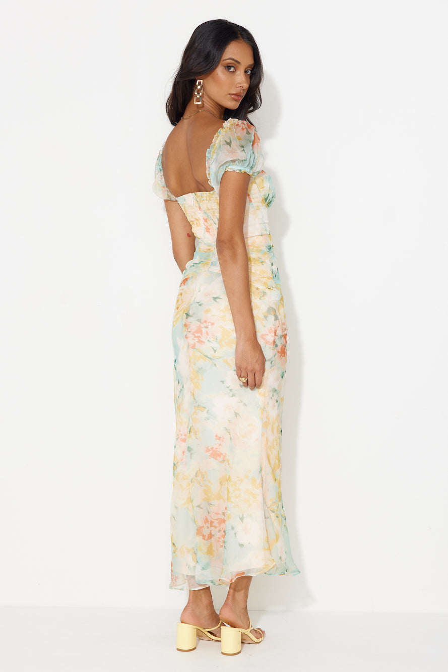 Love Unlocked Maxi Dress Beige - luluinthesky