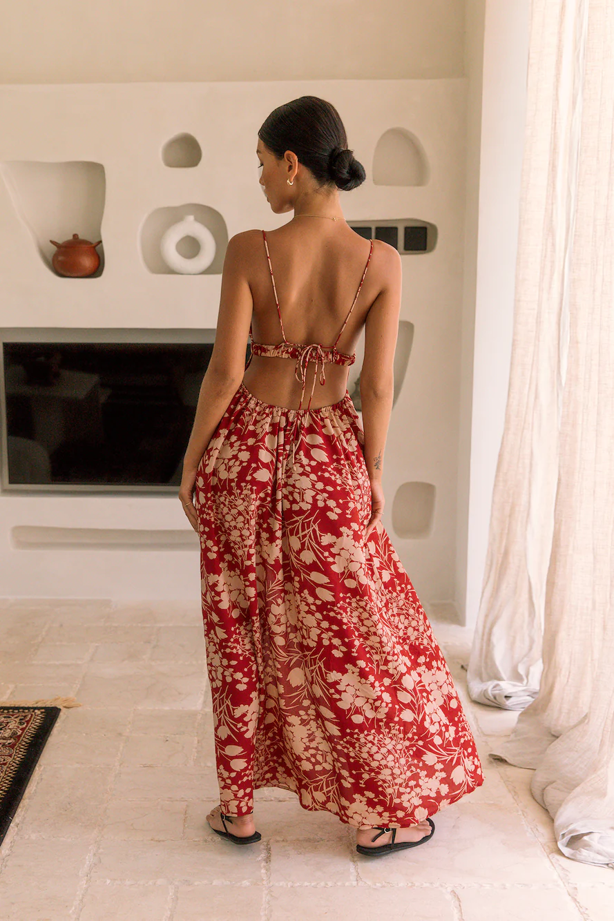 Explore The Colours Maxi Dress - luluinthesky