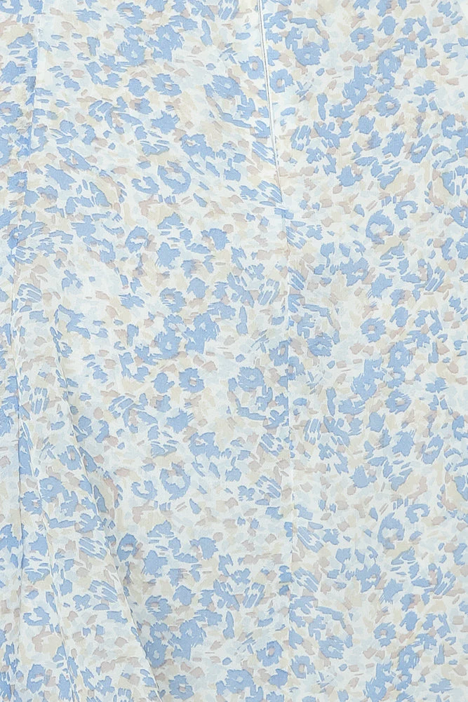 Mayhem In Manhattan Dress Blue - luluinthesky