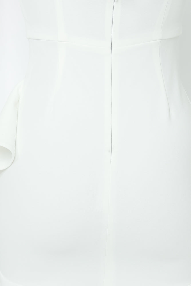 Touch Of  Dress White - luluinthesky