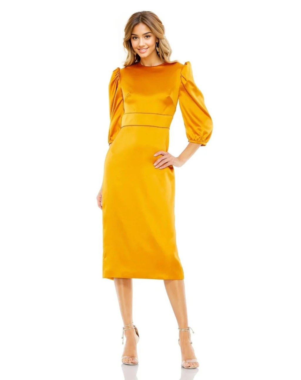 Mac Duggal 26927 Mother of the Bride Midi Dress - luluinthesky