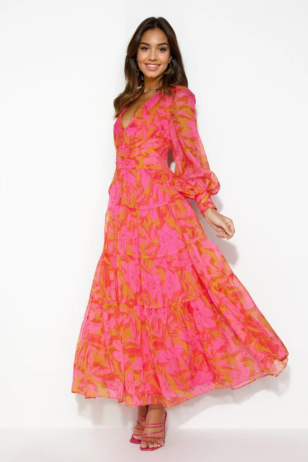Gotta Thrive Maxi Dress Pink - luluinthesky