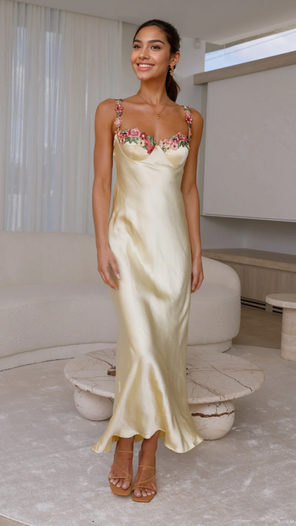 Aurora Maxi Dress - Yellow - luluinthesky