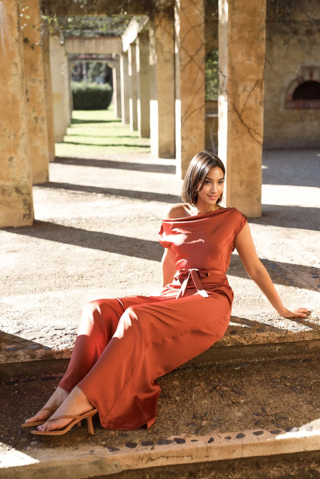 Nikita Jumpsuit - Rust - luluinthesky