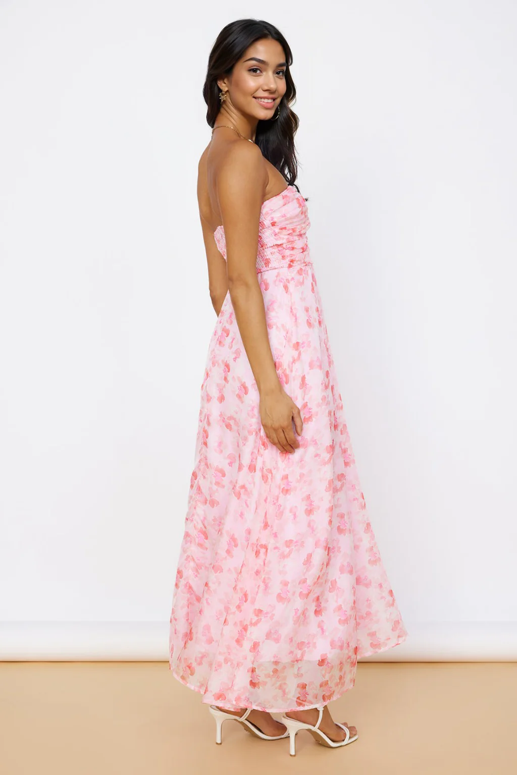 Perfect Moments Maxi Dress Pink - luluinthesky