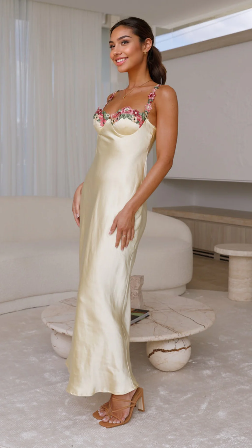 Aurora Maxi Dress - Yellow - luluinthesky