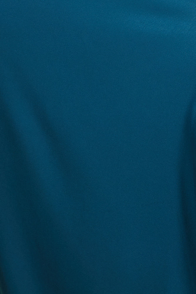 Lover Of Style Satin Maxi Dress Teal - luluinthesky