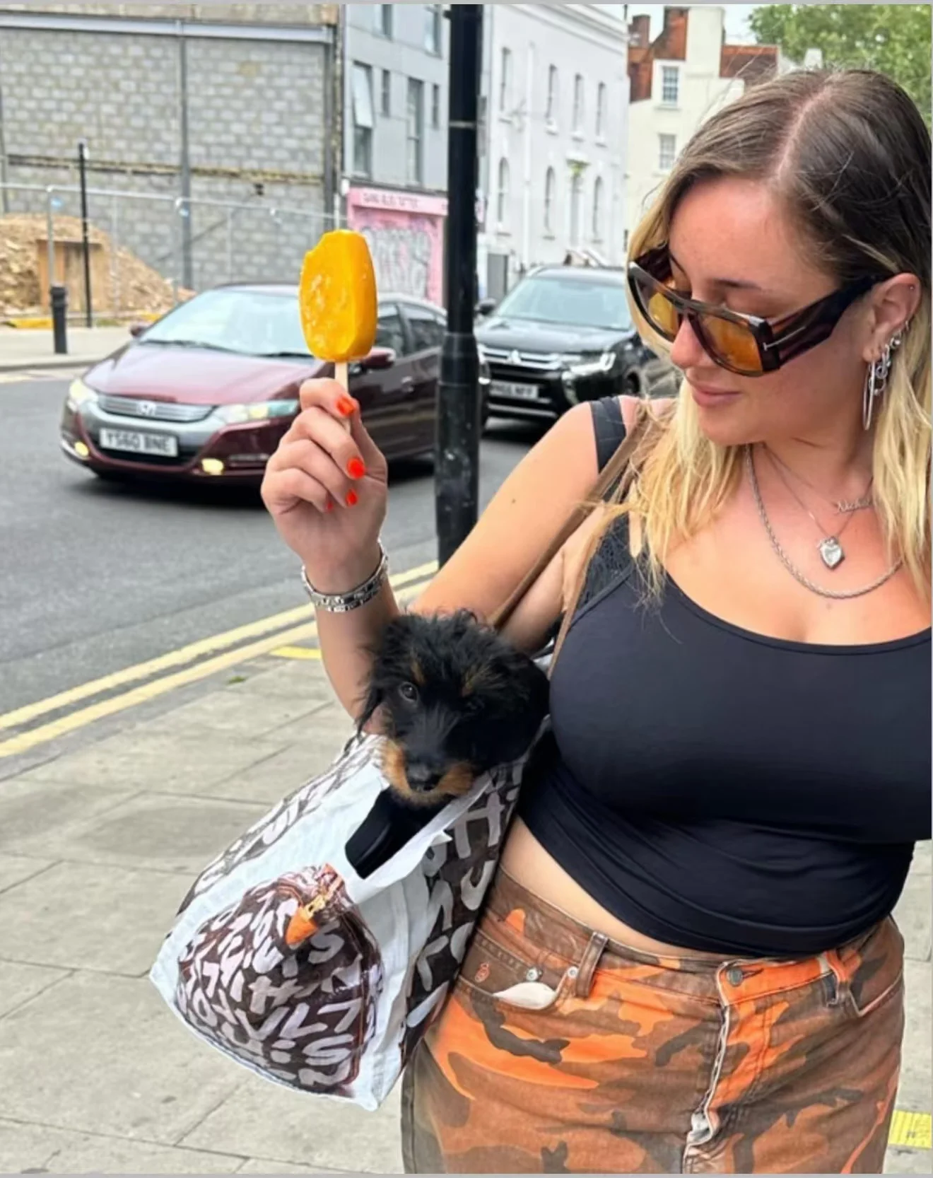 GroceryBags TITA GEMMA (GRAFFITI), Large - luluinthesky