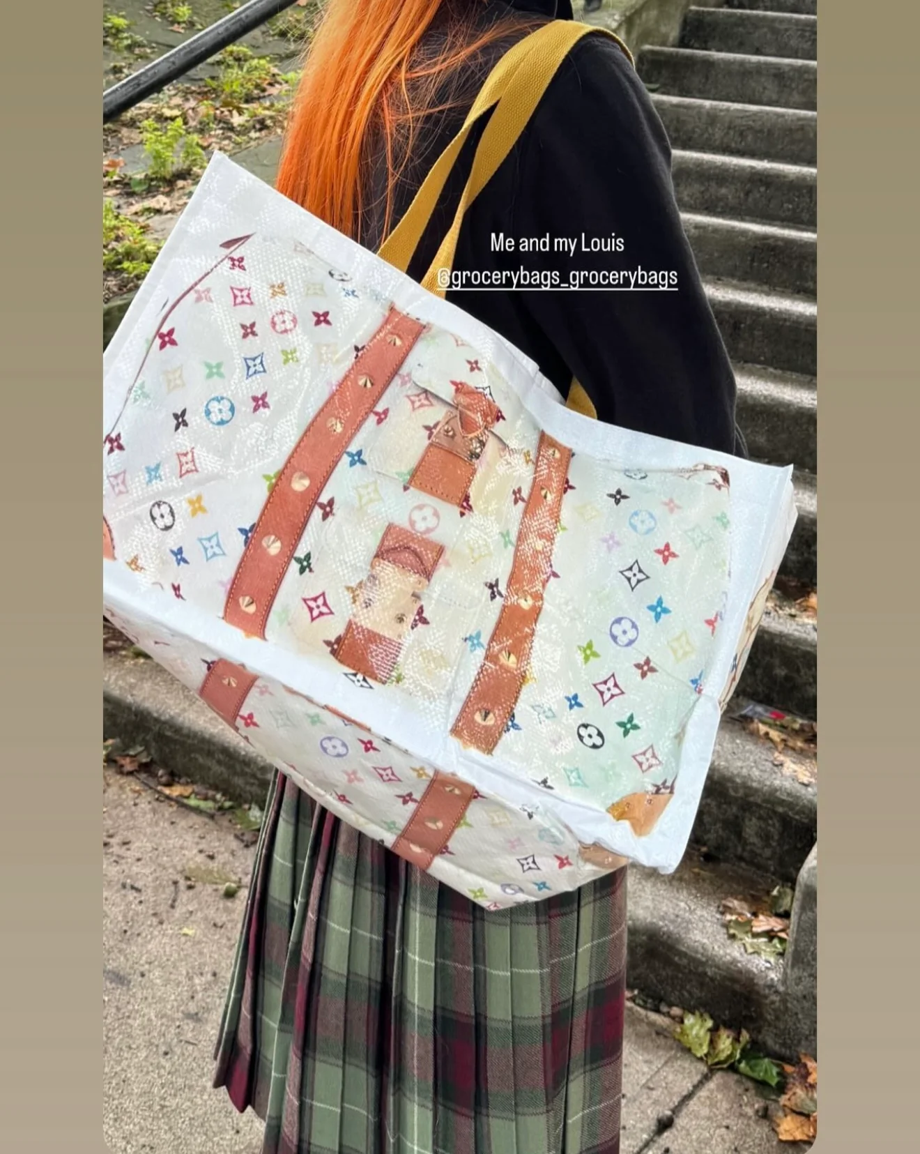 GroceryBags TITA BABY (MULTI),Large - luluinthesky