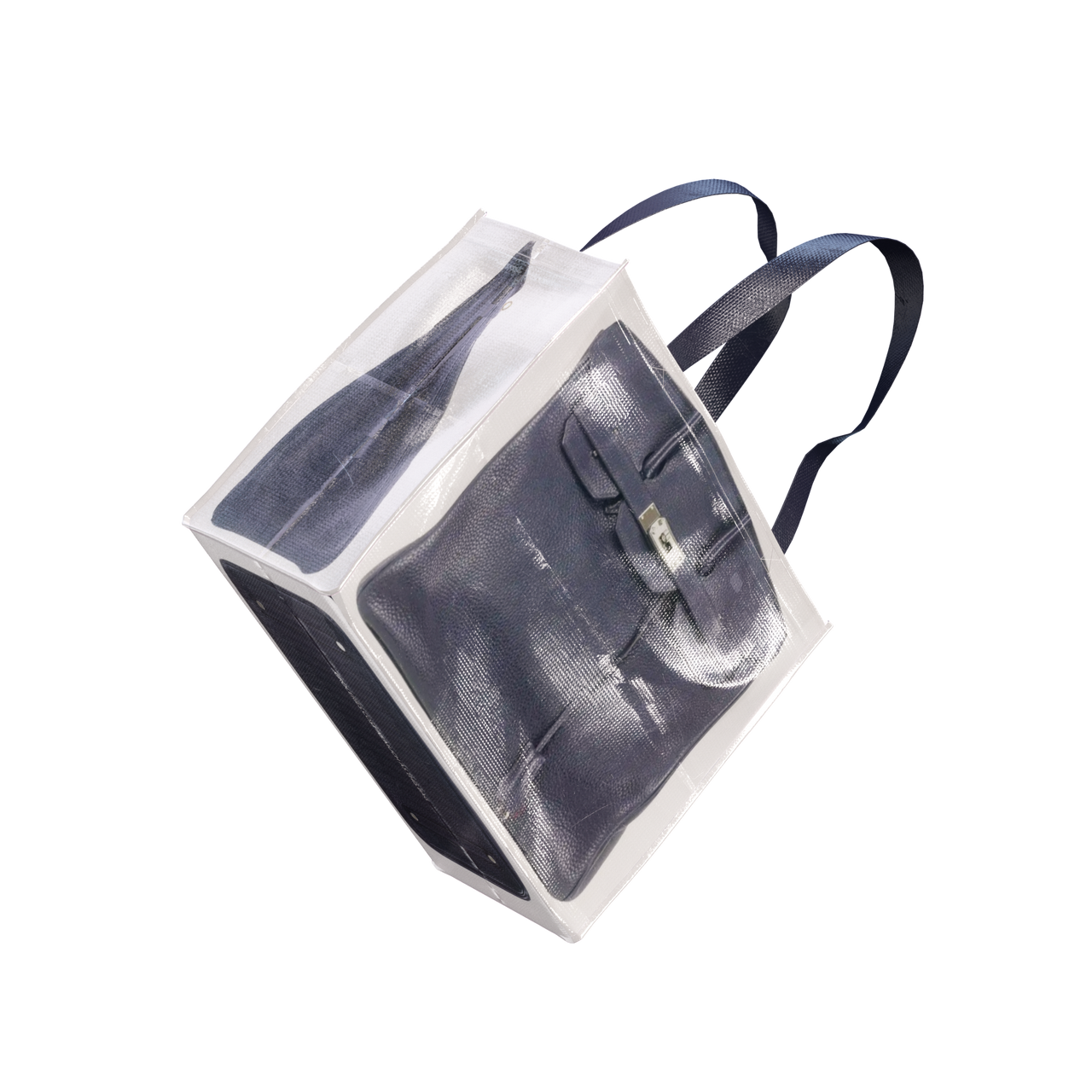 Grocery Bags Creative Parody Platinum Bag Print Woven Bag Full Take Down Birkin Fitness Casual Bag - luluinthesky