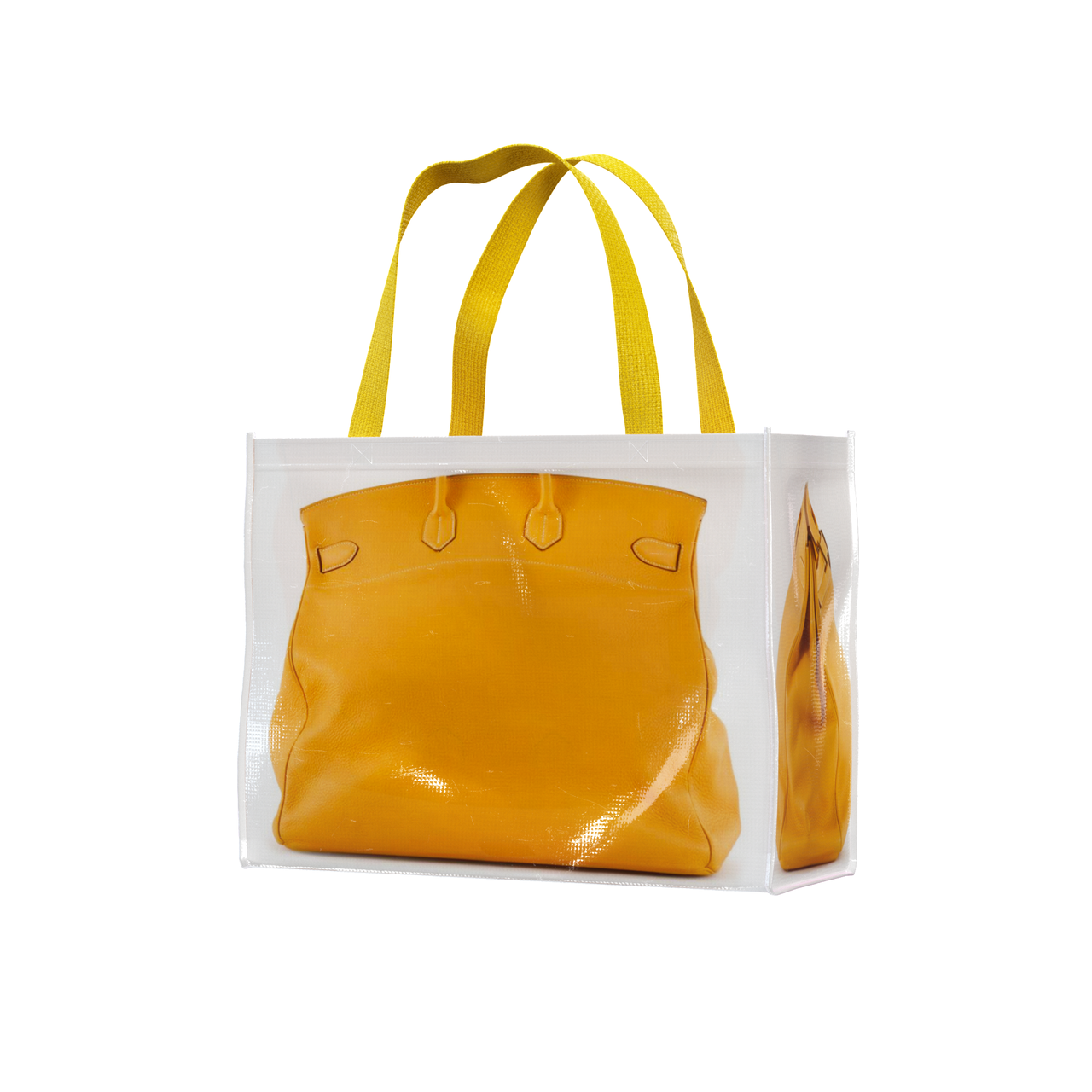 Grocery Bags Creative Parody Platinum Bag Print Woven Bag Full Take Down Birkin Fitness Casual Bag - luluinthesky