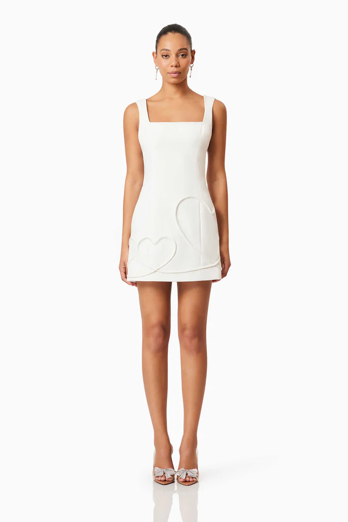 Buttercup Party Dress in White - luluinthesky