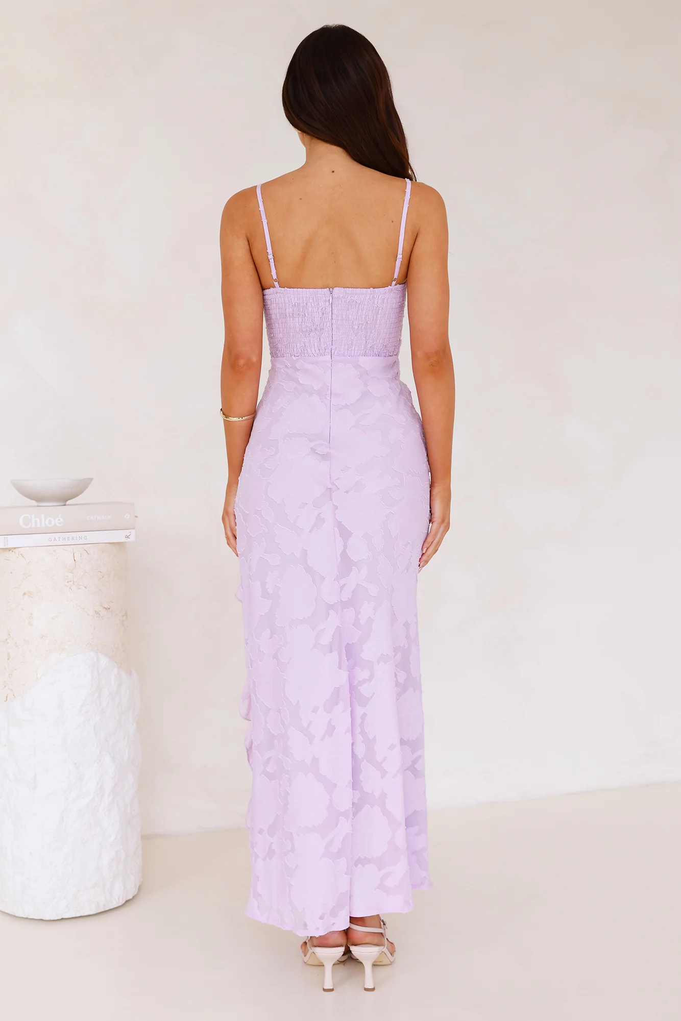 Fresh Rosebud Maxi Dress Lilac - luluinthesky