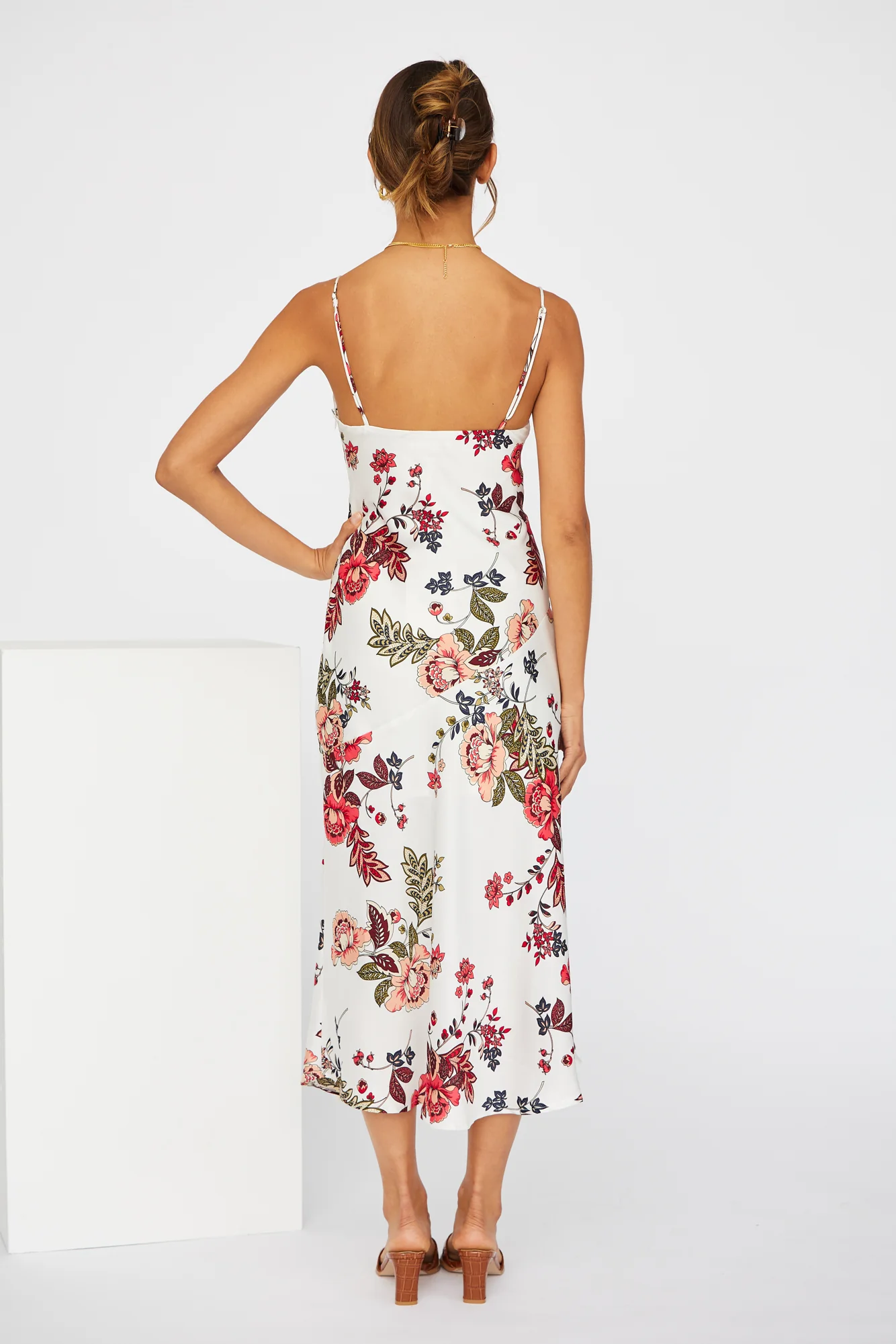 No Yesterday Maxi Dress White - luluinthesky