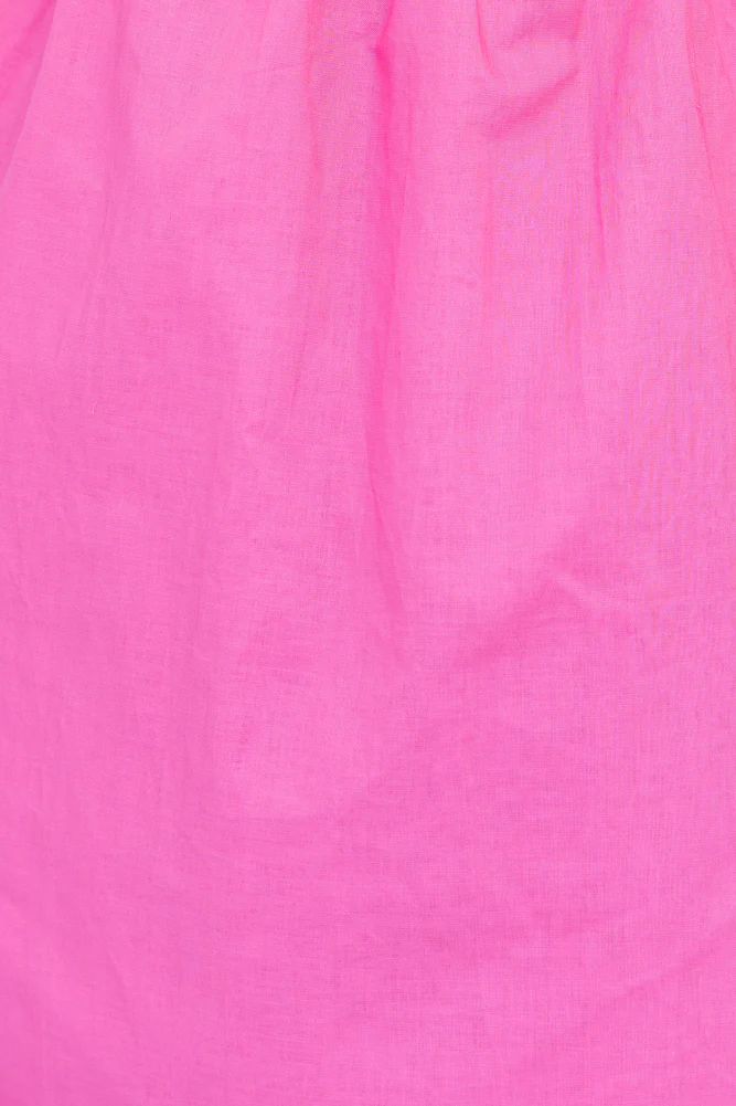 Not A Second Midi Dress Hot Pink - luluinthesky