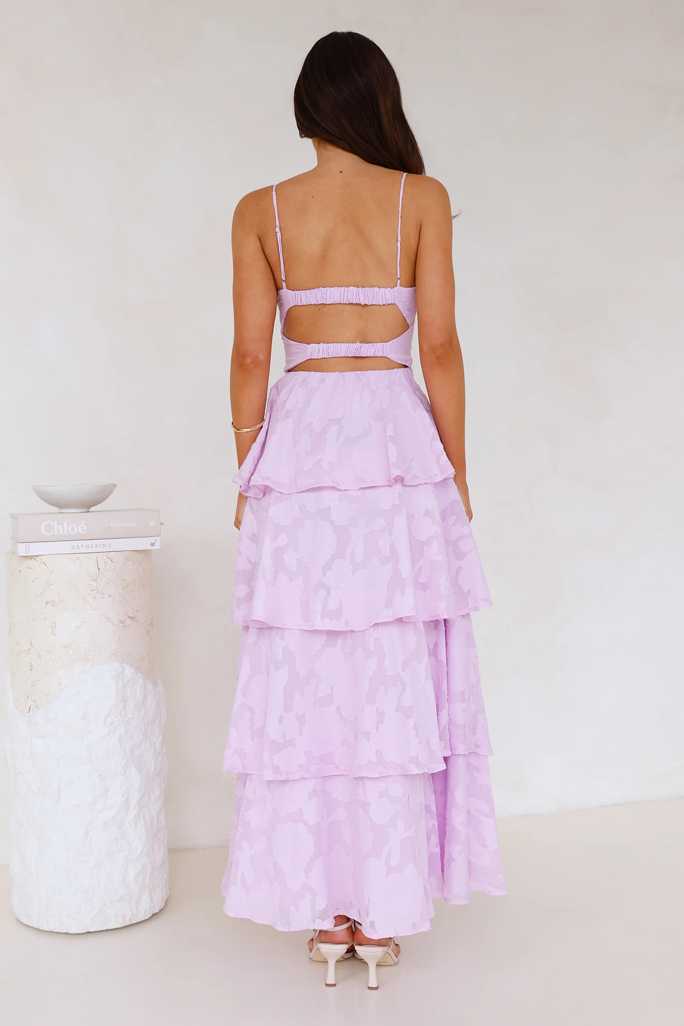 Thriving Now Maxi Dress Lilac - luluinthesky