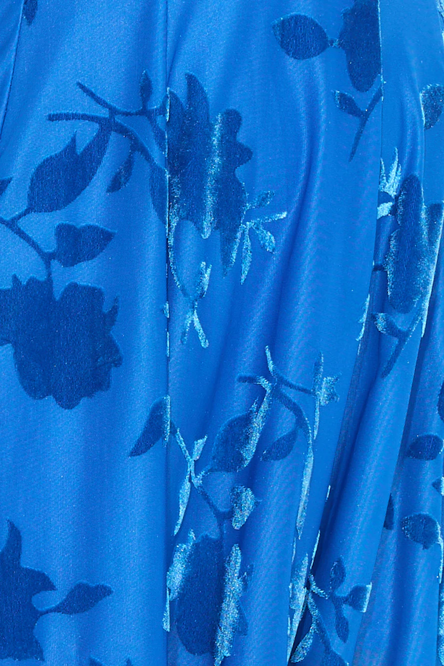 New City Long Sleeve Mini Dress Blue - luluinthesky