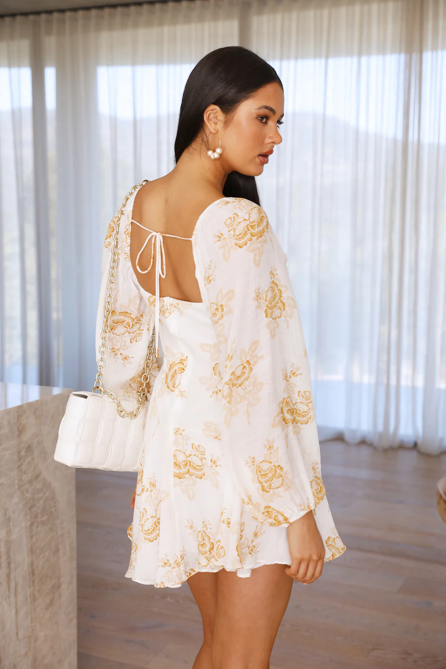 Make Me Believe Dress Yellow - luluinthesky