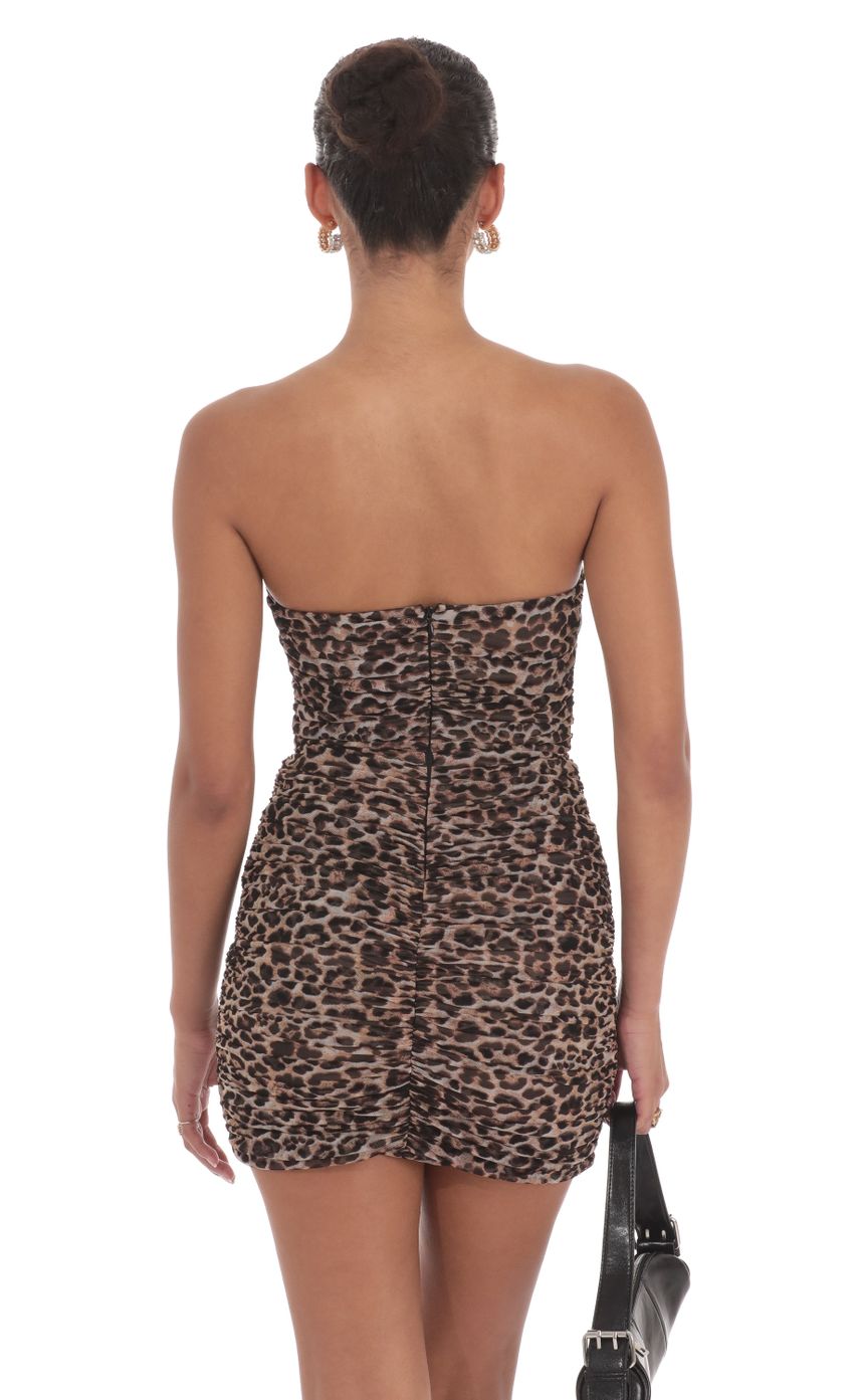 Mesh Corset in Cheetah Print - luluinthesky
