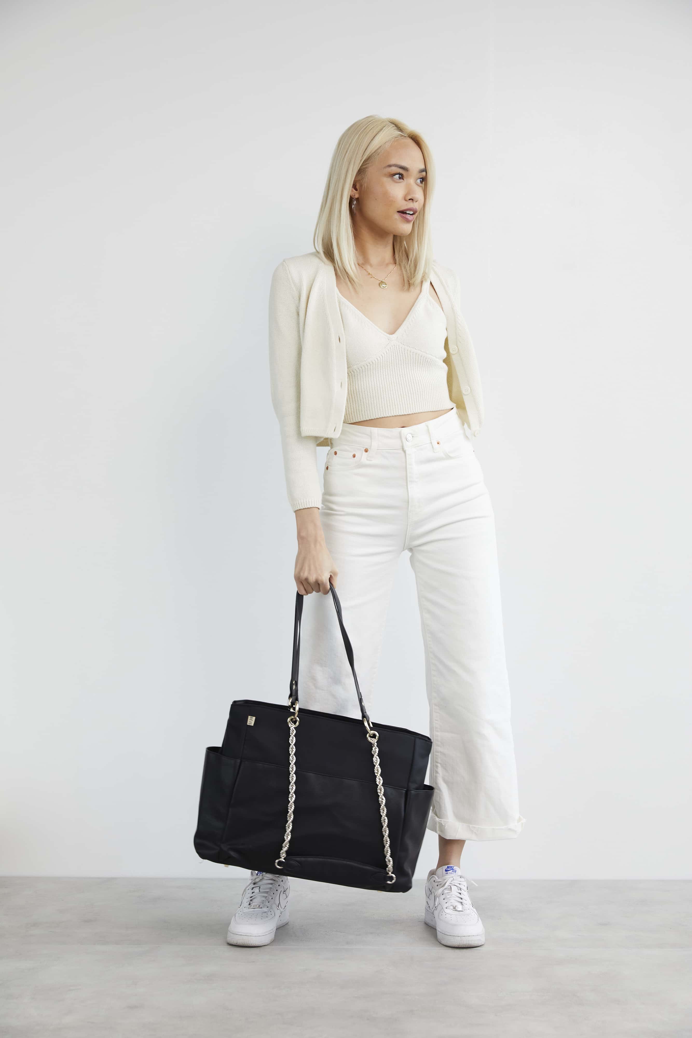 The Diaper Bag in Black - luluinthesky