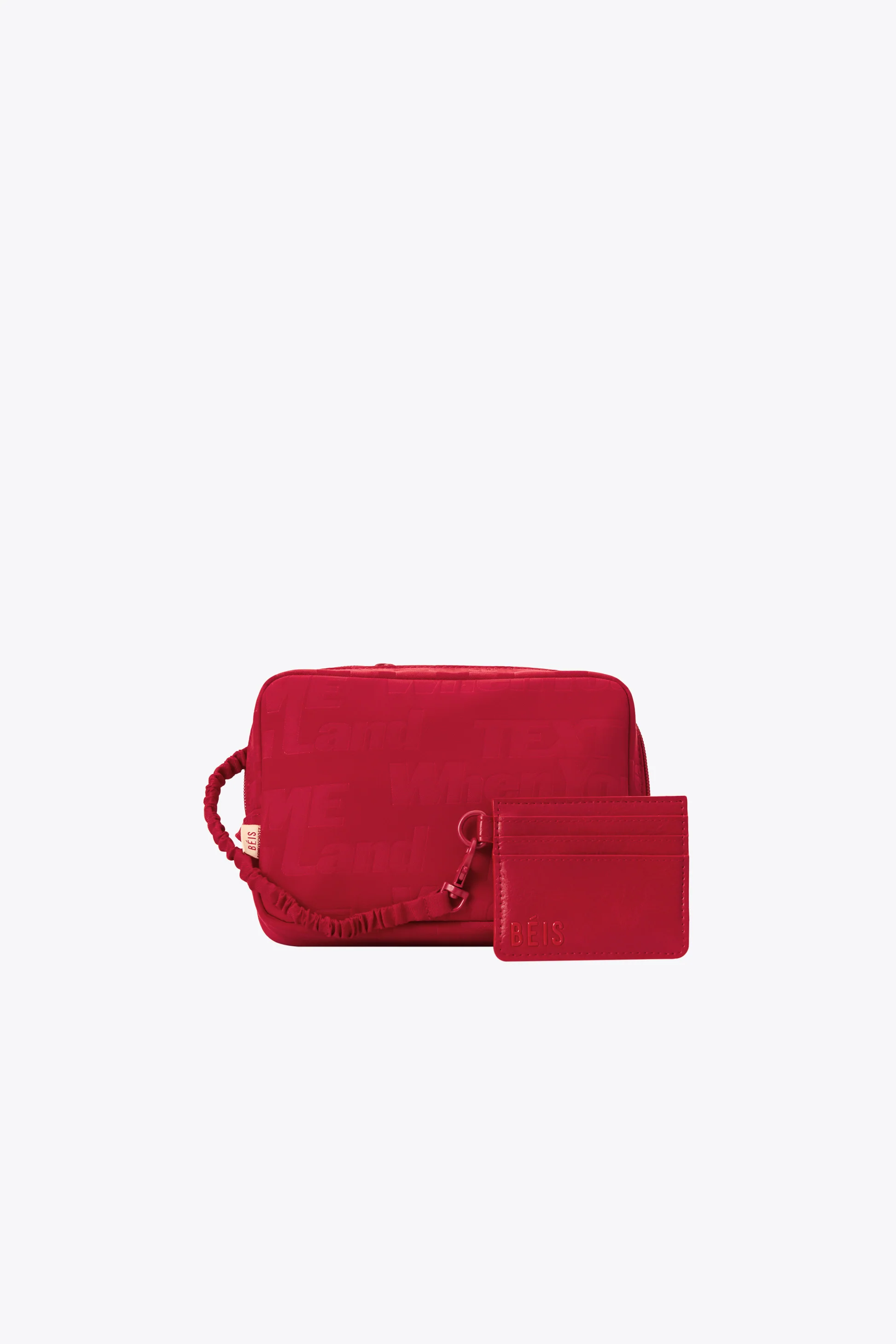 The Belt Bag in Text Me Red - luluinthesky