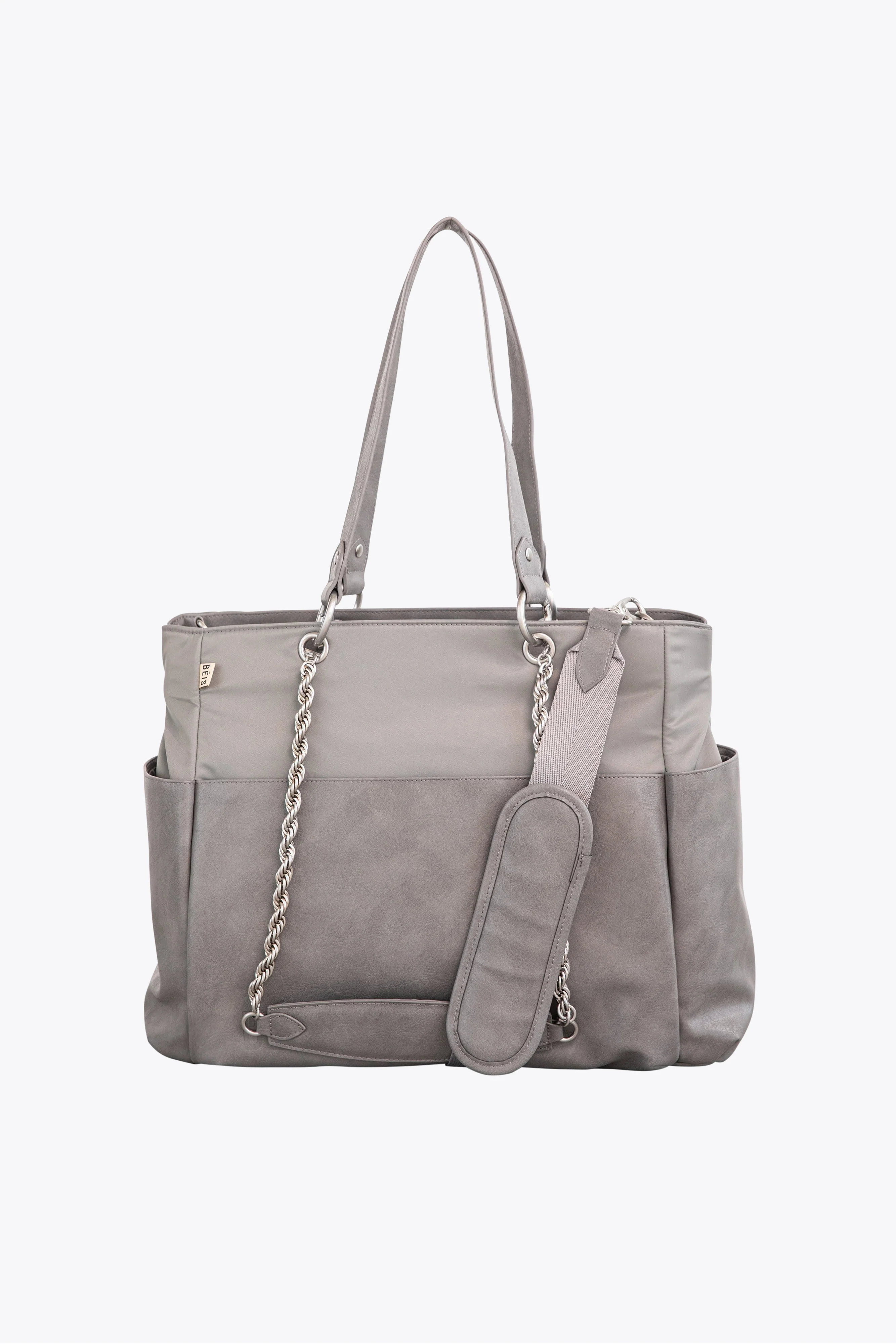 The Diaper Bag in Grey - luluinthesky