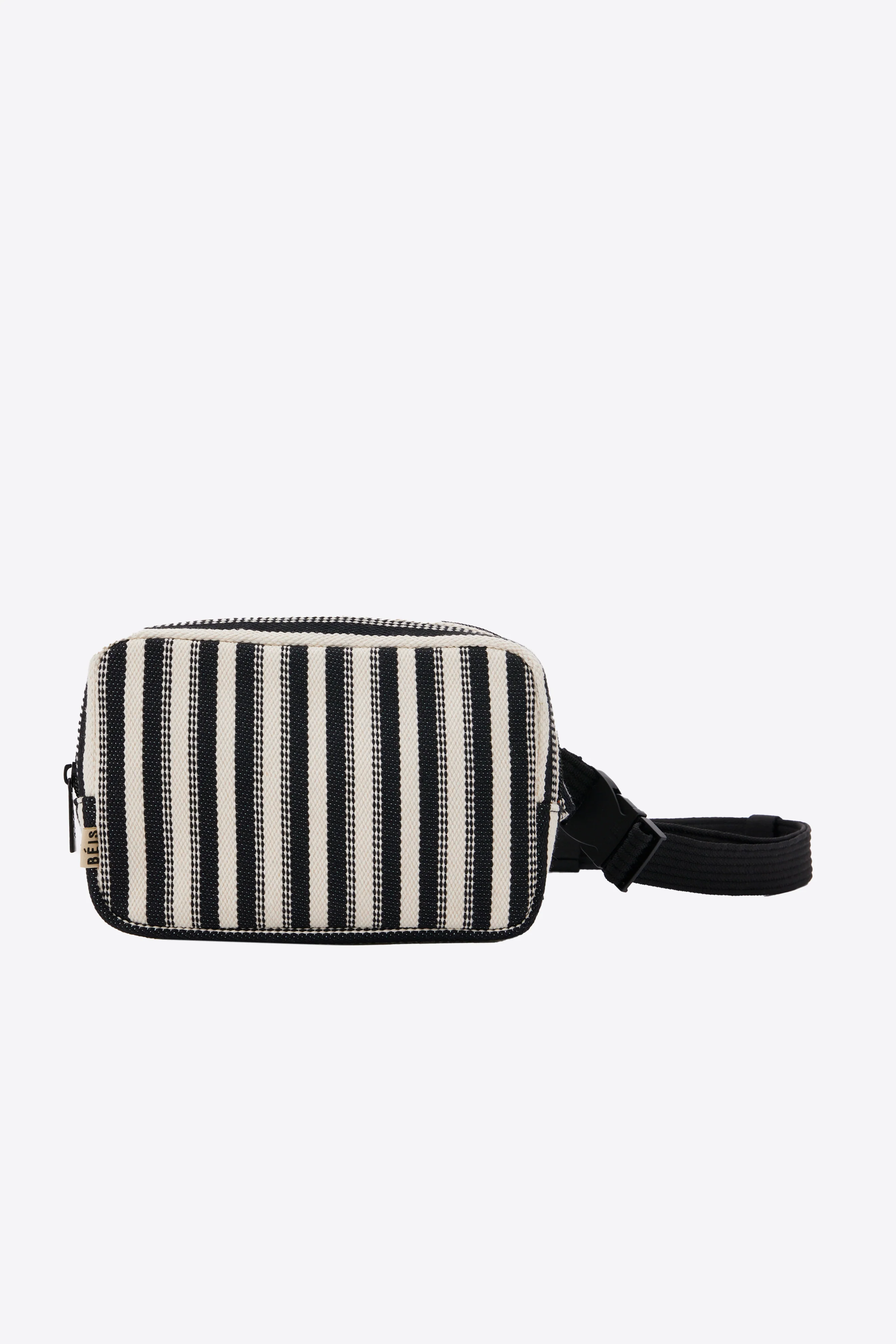 The Belt Bag in Black Stripe - luluinthesky