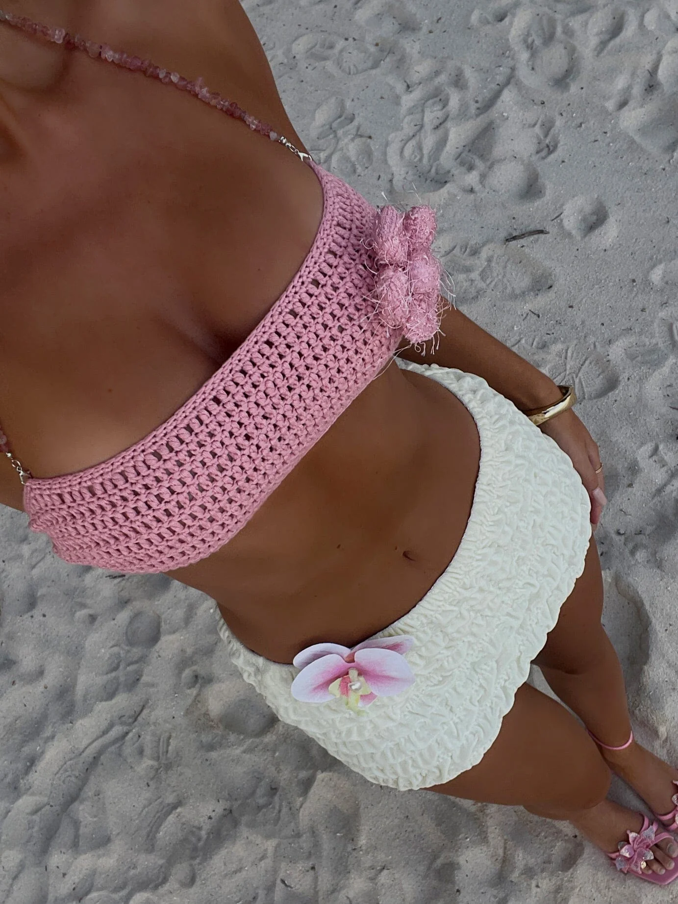 RIAANE TOP PINK - luluinthesky