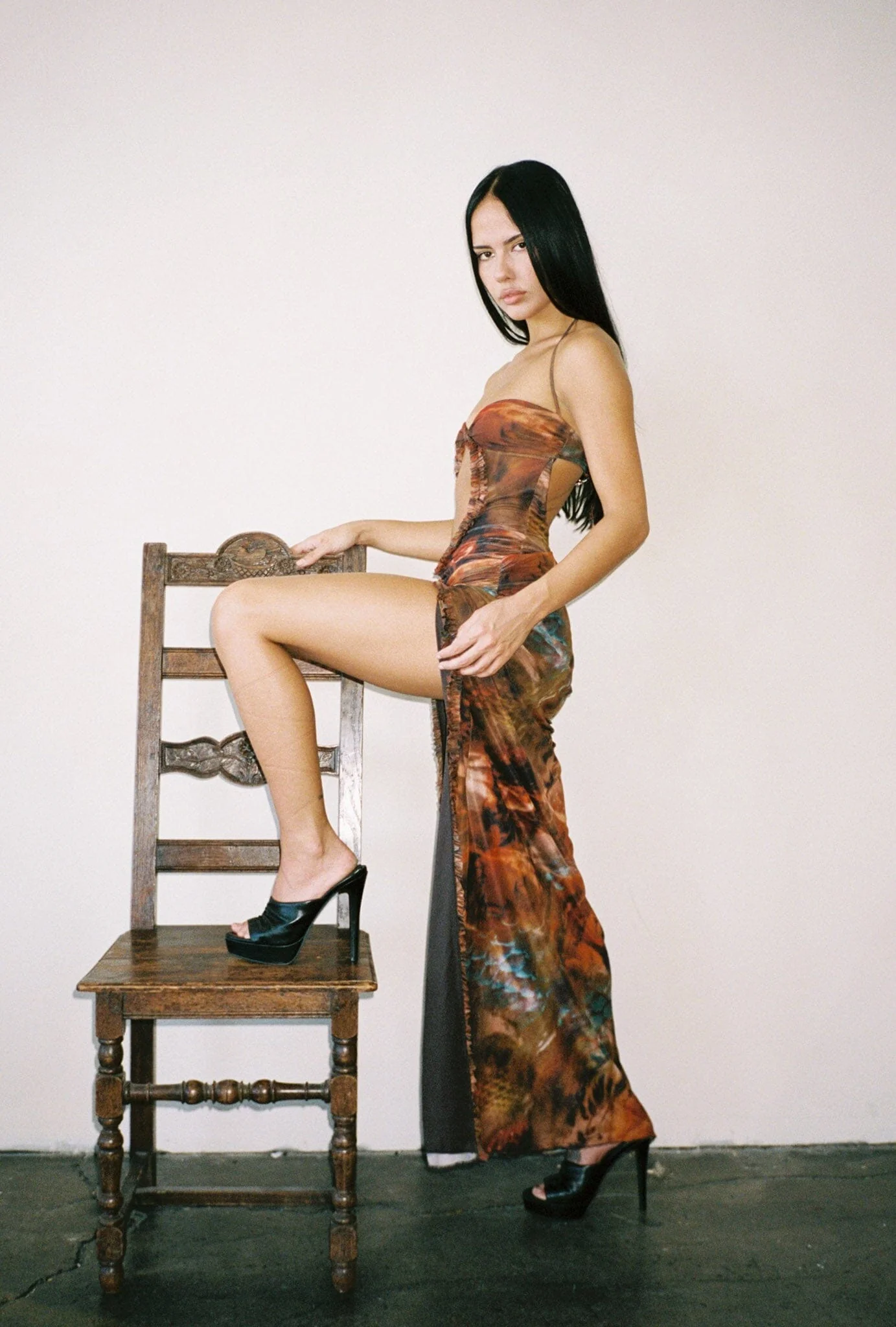 ROCCO MAXI DRESS SERPENT - luluinthesky