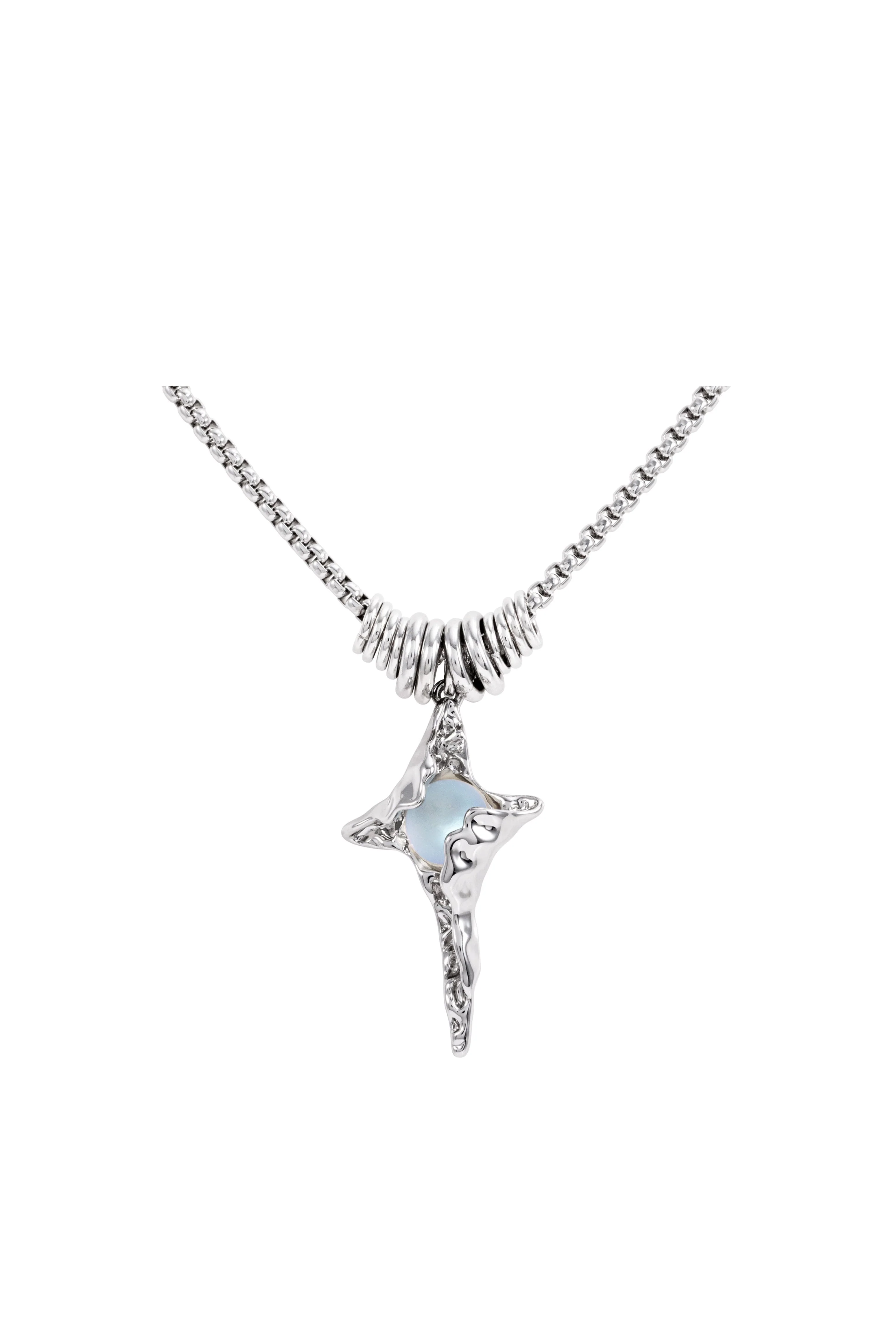 FANTASIA NECKLACE SILVER - luluinthesky